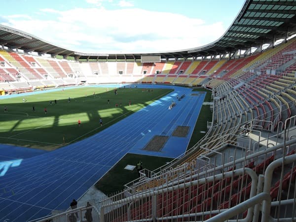 Imagen del estadio Toše Proeski Arena