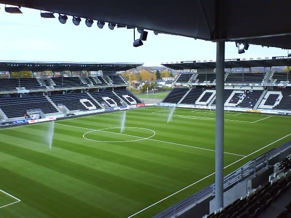 Imagen del estadio Skagerak Arena
