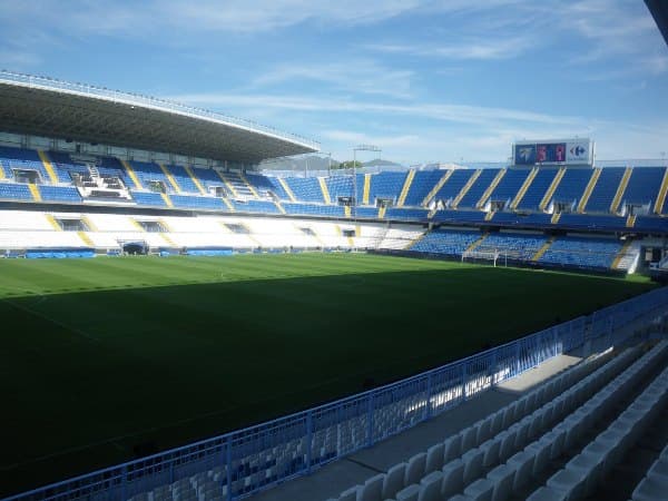 Imagen del estadio Estadio La Rosaleda