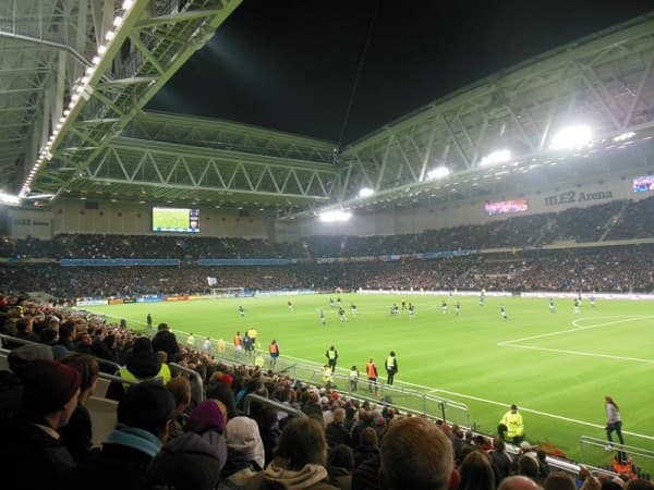 Imagen del estadio Tele2 Arena