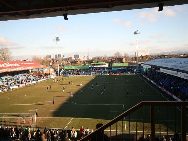 Imagen del estadio Edgeley Park