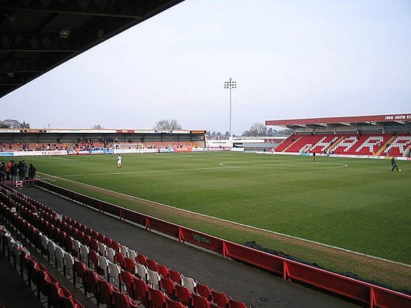 Imagen del estadio Aggborough Stadium