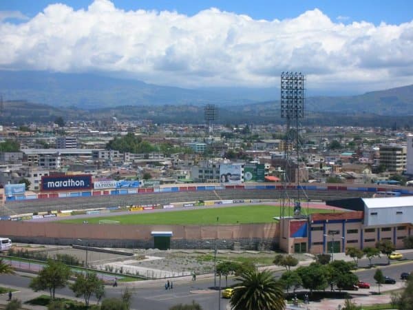 Imagen del estadio Estadio Olímpico de Riobamba