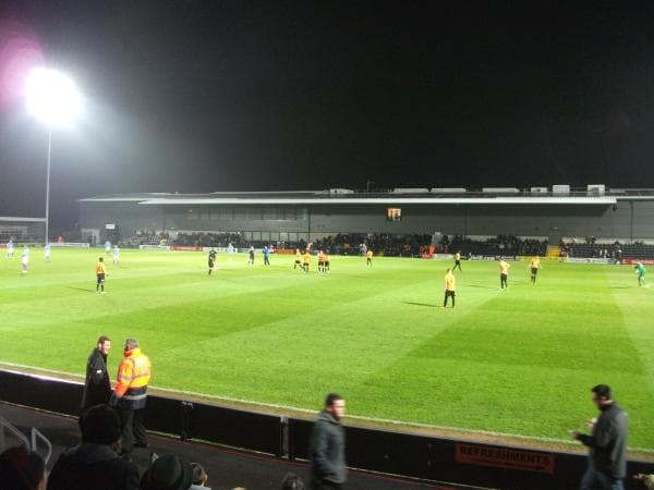Imagen del estadio The Hive Stadium
