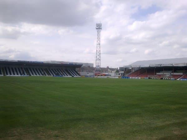 Imagen del estadio Blundell Park