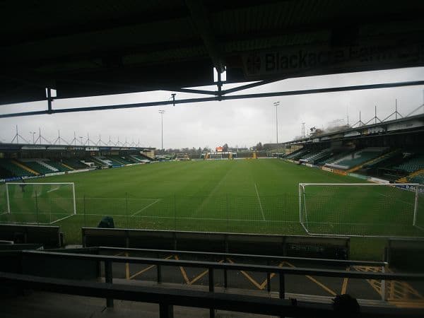 Imagen del estadio Huish Park Stadium