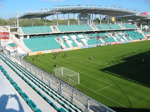 Imagen del estadio A. Le Coq Arena