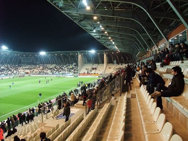 Imagen del estadio Stade des Alpes