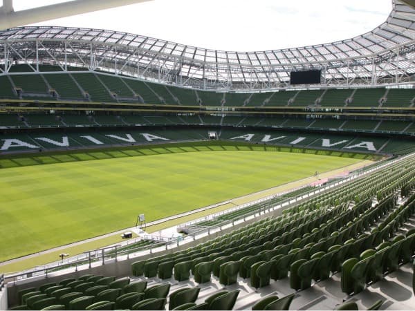 Imagen del estadio Aviva Stadium