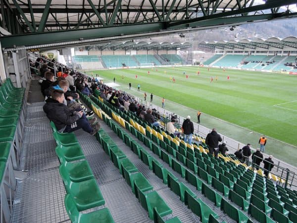 Imagen del estadio Štadión Pod Dubňom