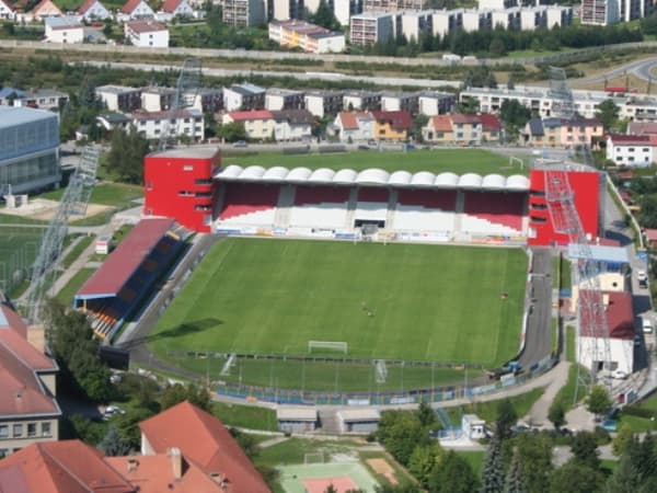 Imagen del estadio Stadion v Jiráskově ulici